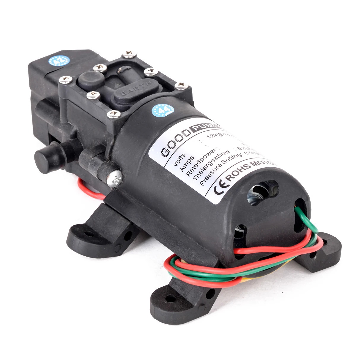 C0067 12V  130psi Water pumping machine spray marine high pressure diaphragm pump spray pump for agriculture Portable