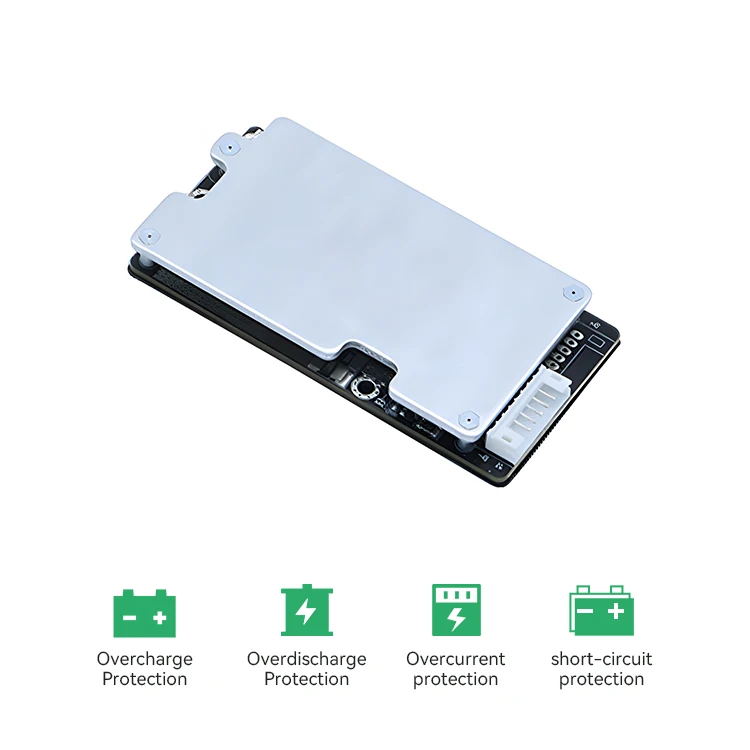 XJBMS bms 50A 100A 150A 200A 300A Lead-acid battery protection plate Lithium battery protection plate with heat sink