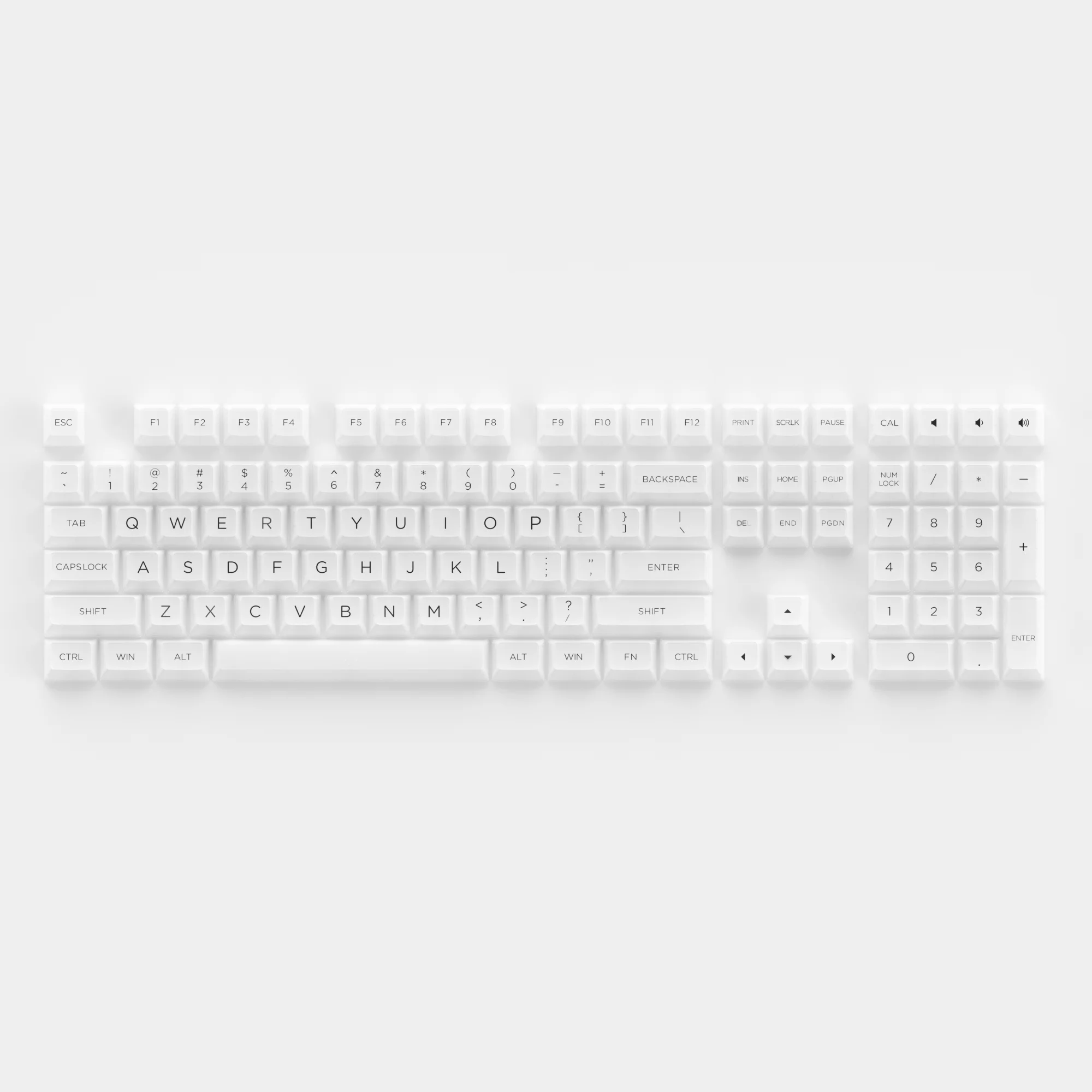 Akko Mechanical keyboard Clear translucent Keycap set Cs jelly Switches Cherry ASA Profile PBT Double shot Keycaps