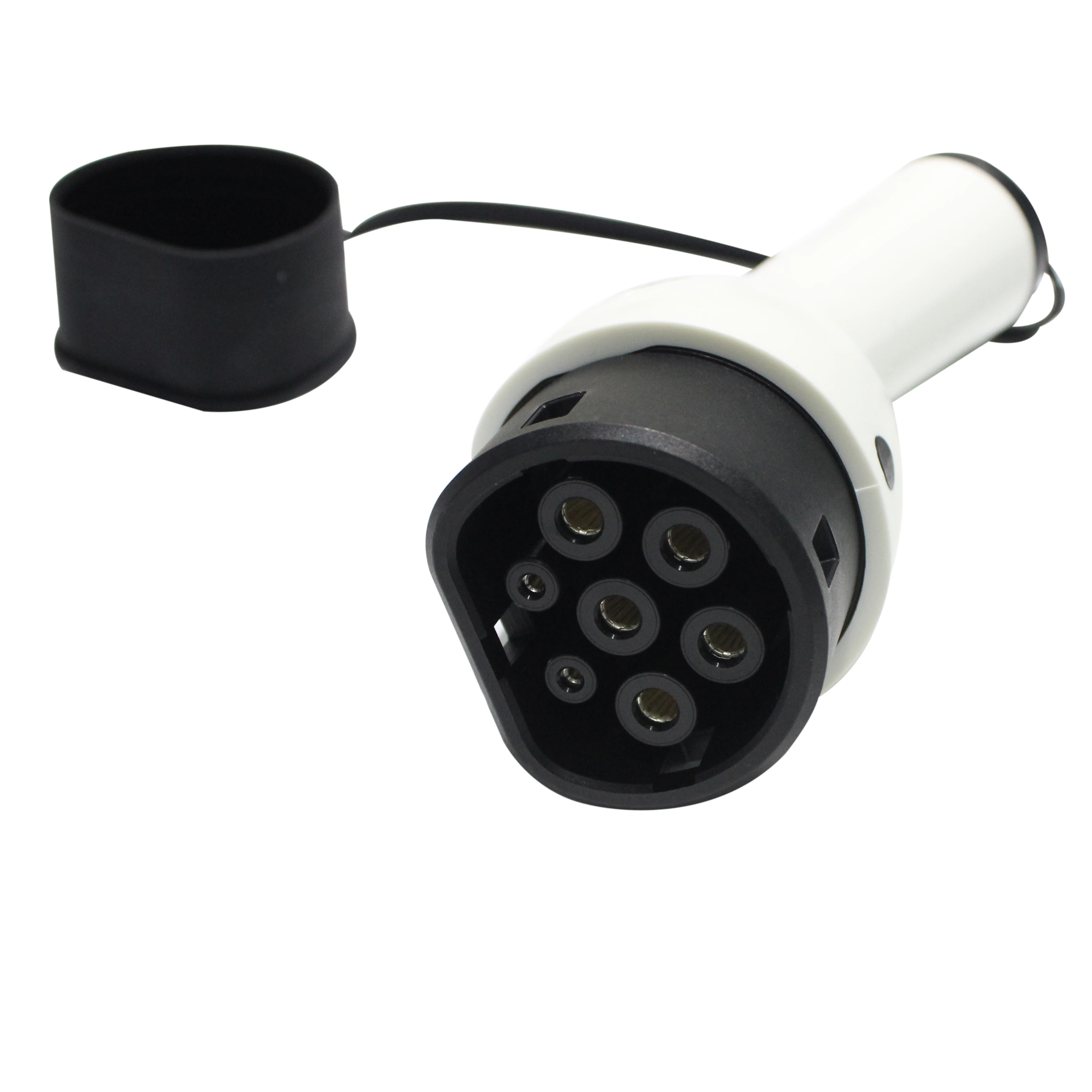 
 Тип 2 автомобильным зарядным кабелем 16A 1 фаза, V4-DSIEC2e-EV16P  