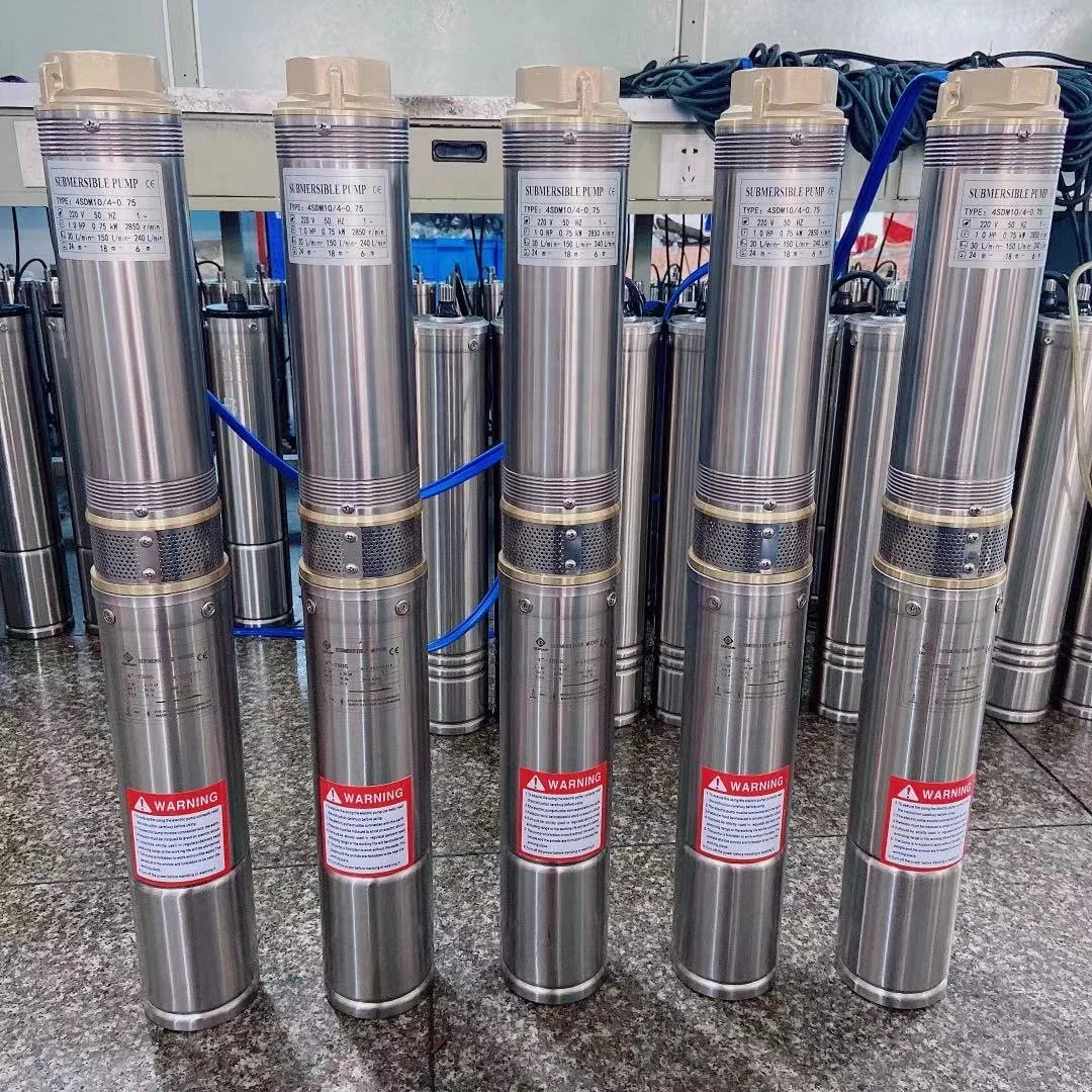 QQPump 4SDM16/6 Low Price High Flow 4inch 16m3/h Deep Well Submersible Pump Irrigation Pump For Water