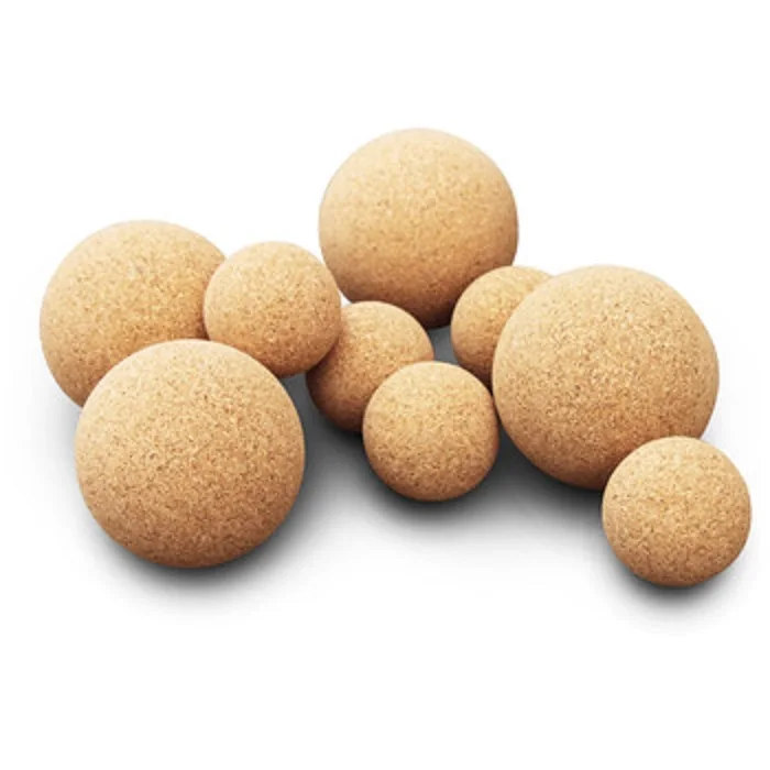 
Wholesale High Quality Single Durable Natural Cork Balls Massage for Muscle Relief 