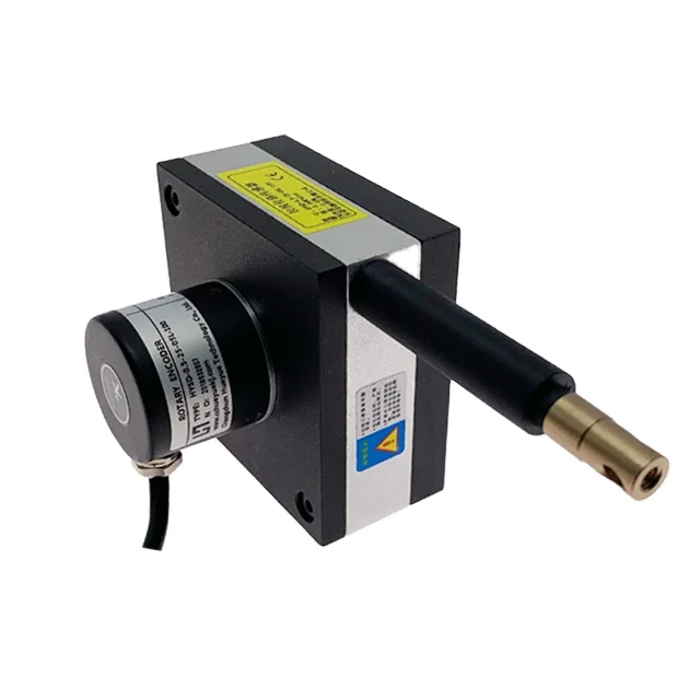 Wire pul encoder HY78M 3000mm  4-20mA analog output draw wire sensor linear position sensor