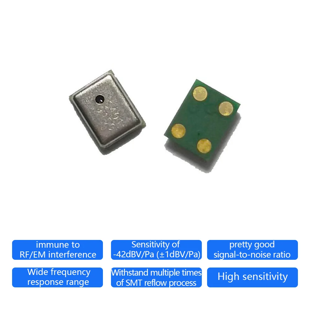 GBeeleee SMD silicon microphone 3.6V analog digital