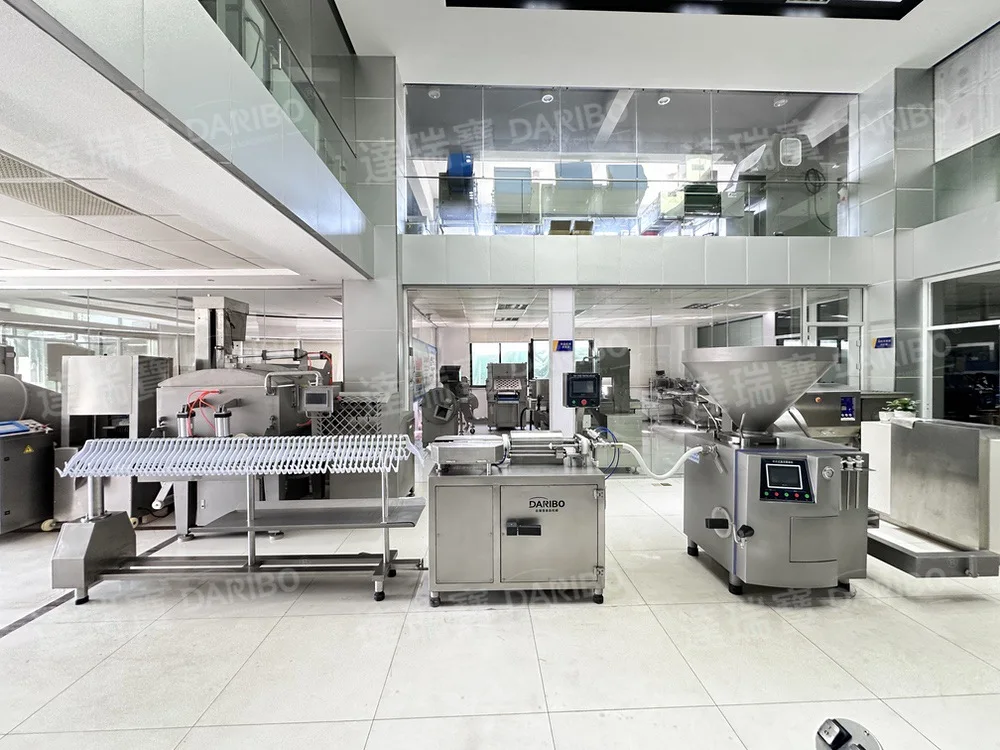 2024 Heavy Duty Vacuum Sausage Stuffing Machinery Line Food Processing Equipment for Sausage