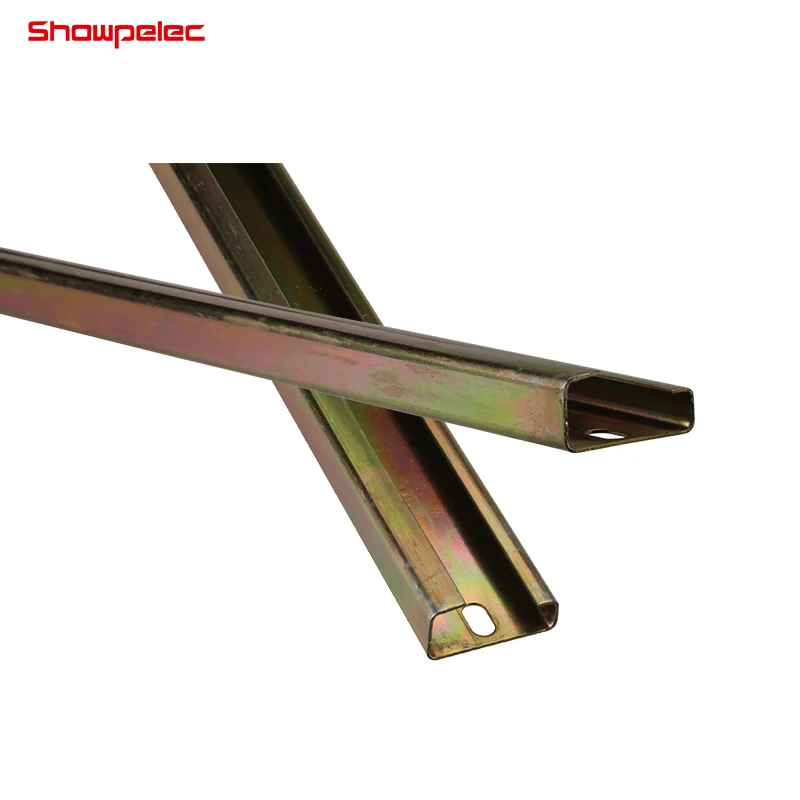 Factory direct price cold rolled steel general-purpose custom size din rails