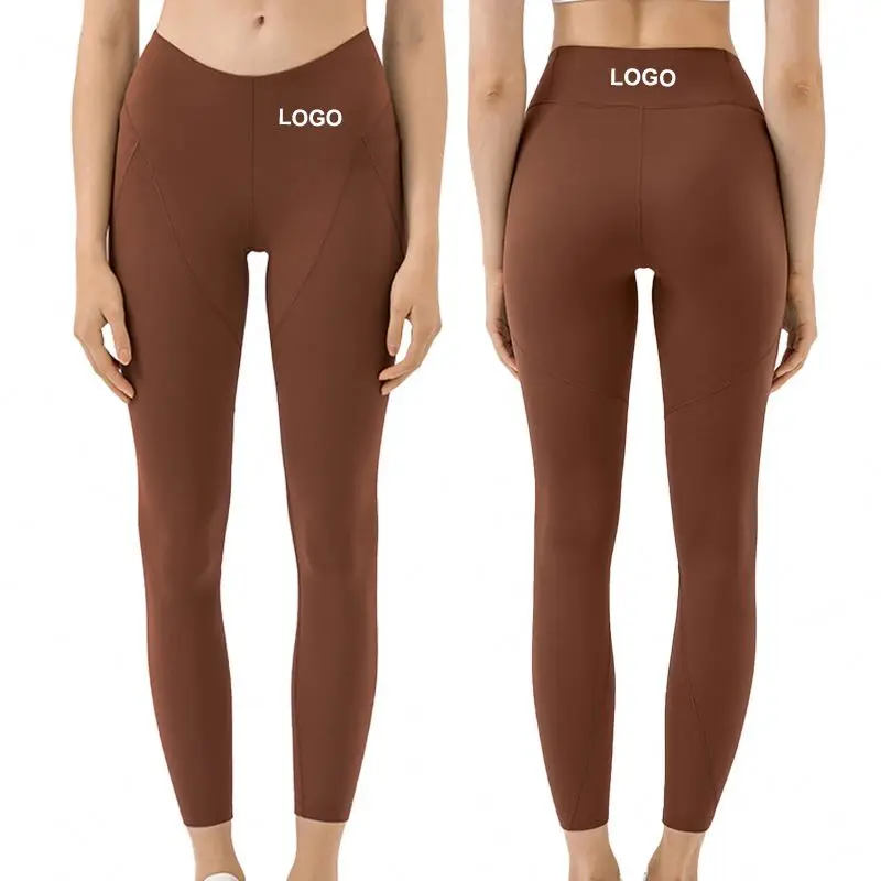 DSS087 Women High Waist Super Stretchy Butt Lift Yoga Leggings Breathable Naked Feeling Fitness Gym Workout Legging