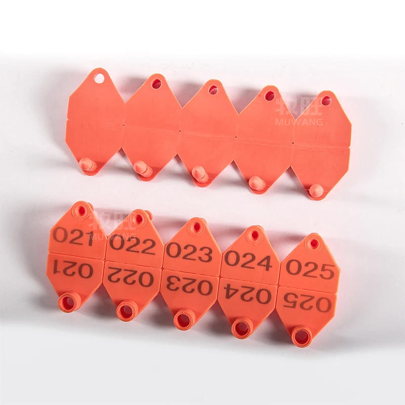 Sheep & Goats Ear Tag Plastic / Live Stock Ear Tag/ Veterinary Ear tag