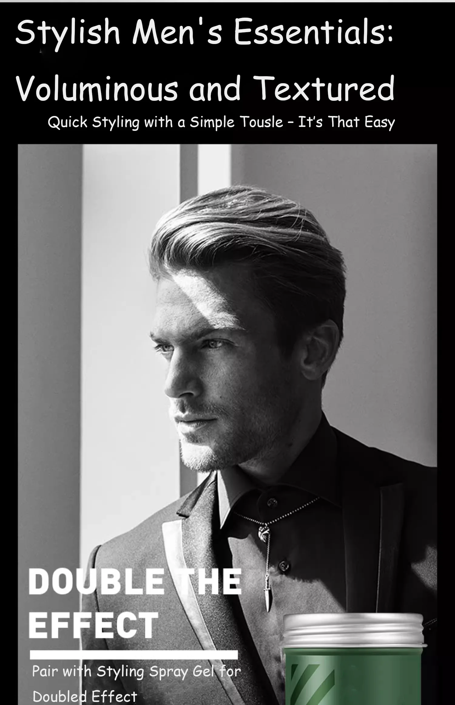 Strong Hold Hair Wax for Styling