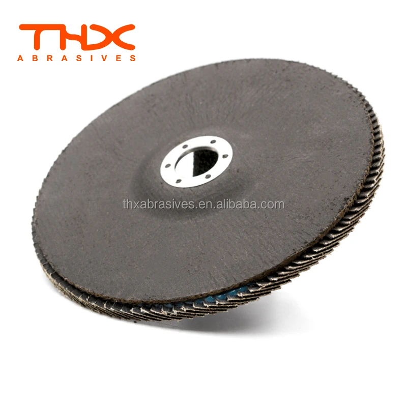 115 mm flap wheel grit 4.5 inch ceramic Zirconia Alumina flap wheel for INOX metal grinding wheel based on glass fiber