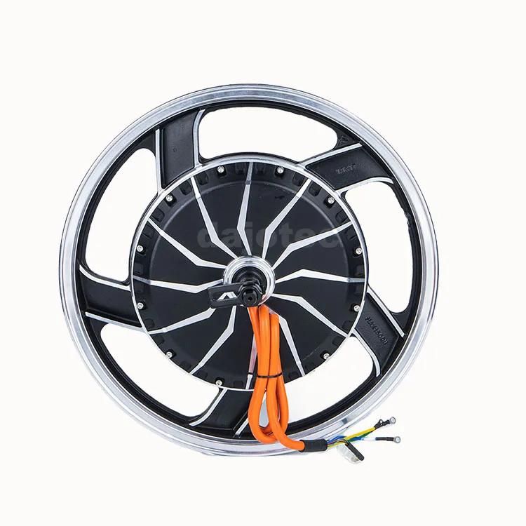 Efficient and Reliable 17 inch 36V 48V 72V  1500W Electric motorcycle motor