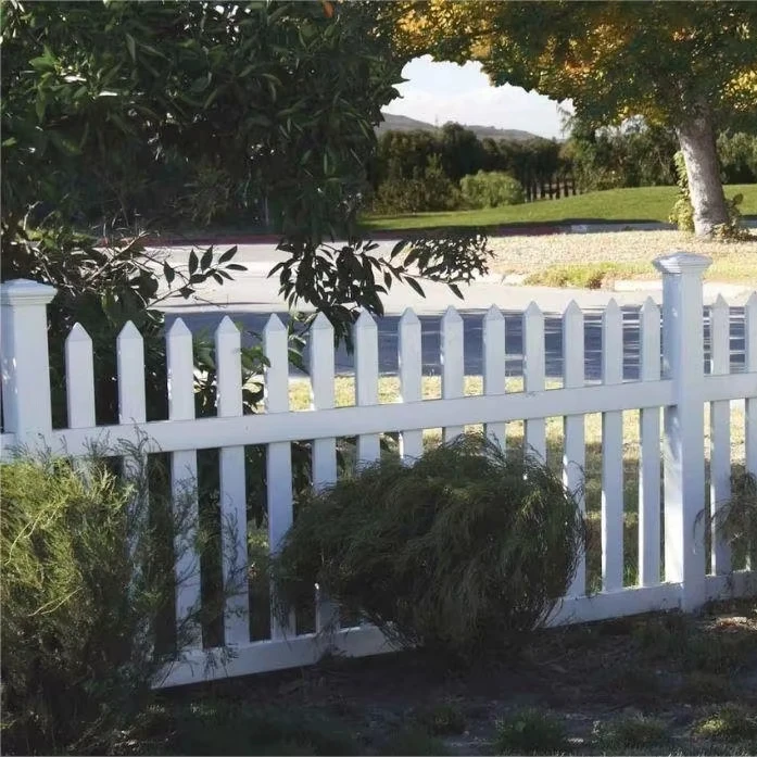 4*8 ft picket vinyl fence , front yard picket fence white PVC car port panels easily assemble, garden design