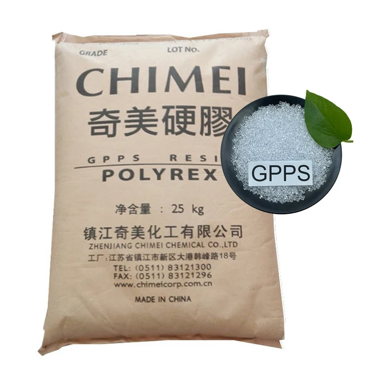 CHIMEI GPPS PG-22 General Purpose Polystyrene plastic raw material pellets price GPPS granules for Plasticizer