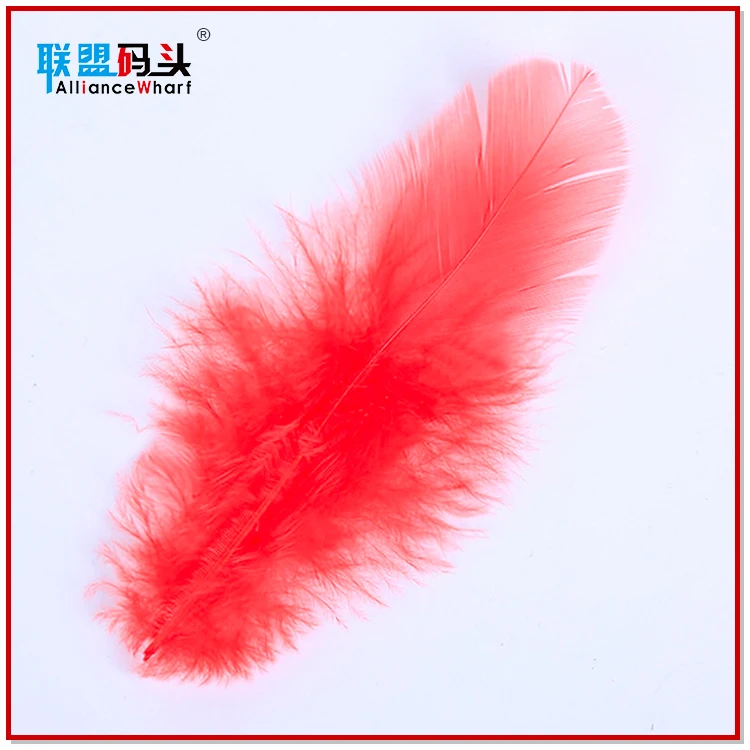 Factory Hot Sales Cheap Pheasant Feather Craft 5-8cm Small Size Dyed Chicken Feathers Multi Color