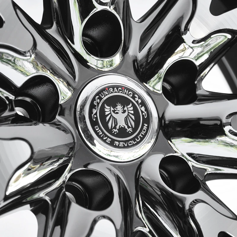 China factory sells 5 spoke car rims 18 inch 5x114.3 aluminum alloy casting car wheels