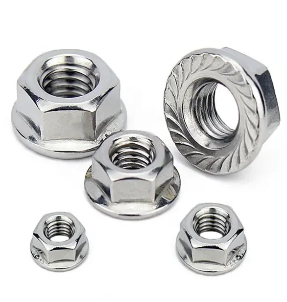 Made In China Manufacture Handan Factory Stainless Steel Carbon Steel Flange Nut