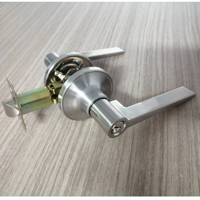 Exterior Door and Front Door Keyed Entry Zinc Alloy Door Lever Lock