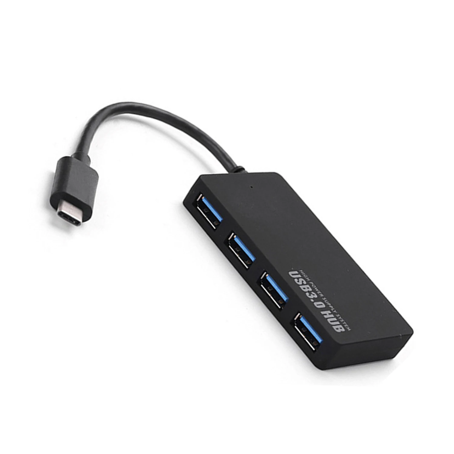 2023 4 in 1 multi port USB3.0 laptop date transfer hub adapter,portable 4 ports typc C USB hub