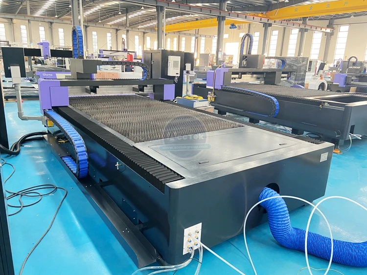the newest Oil Lubrication System laser cutting machine metal for steel