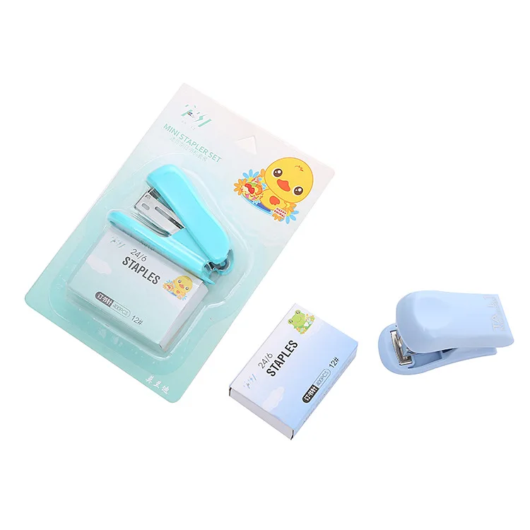 Mini Stapler Office and School Office Binding Supplies Stapler Hot Selling Labor-saving Stapler With Staples
