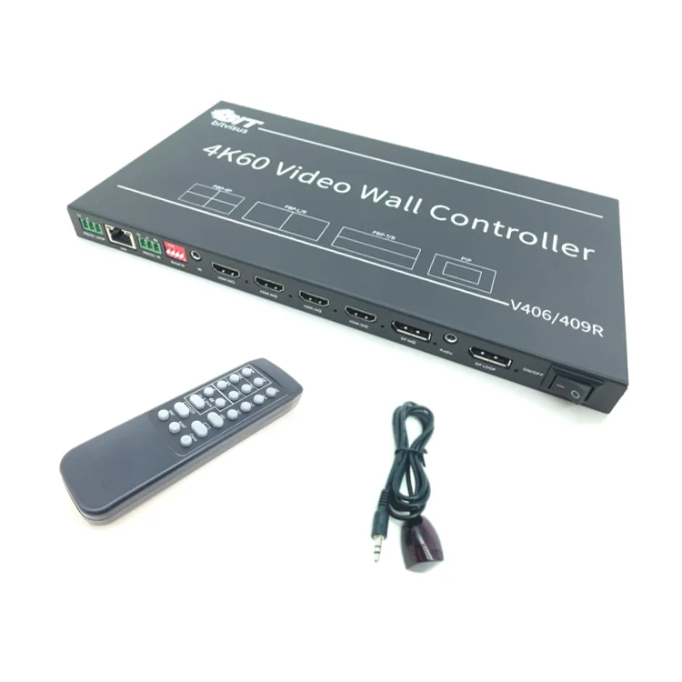 Control remoto Rs232, controlador de vídeo Hdmi, matriz, procesador de pared, venta al por mayor de fábrica