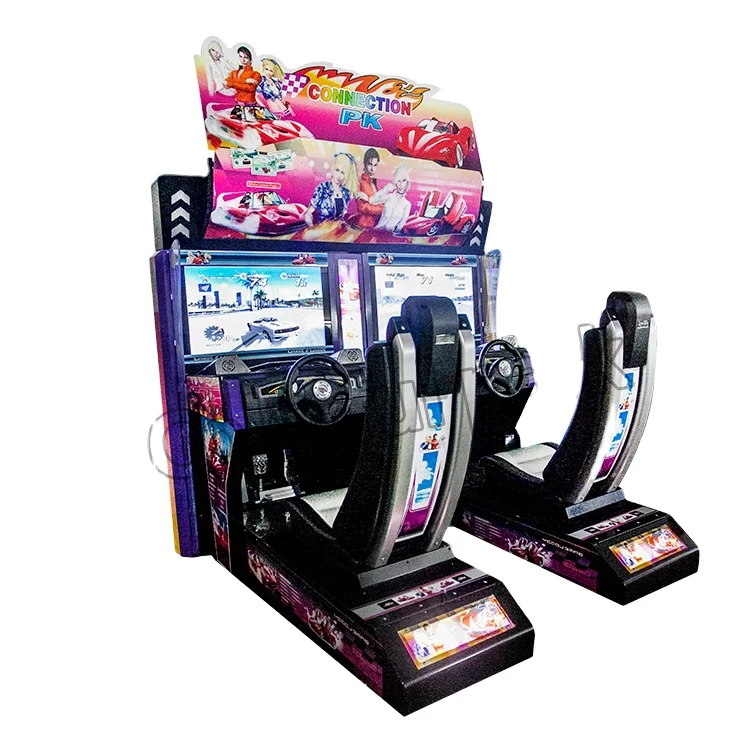 High Quality Indoor Coin Double Play Race Car Arcade Machine Racing Car Game Machine