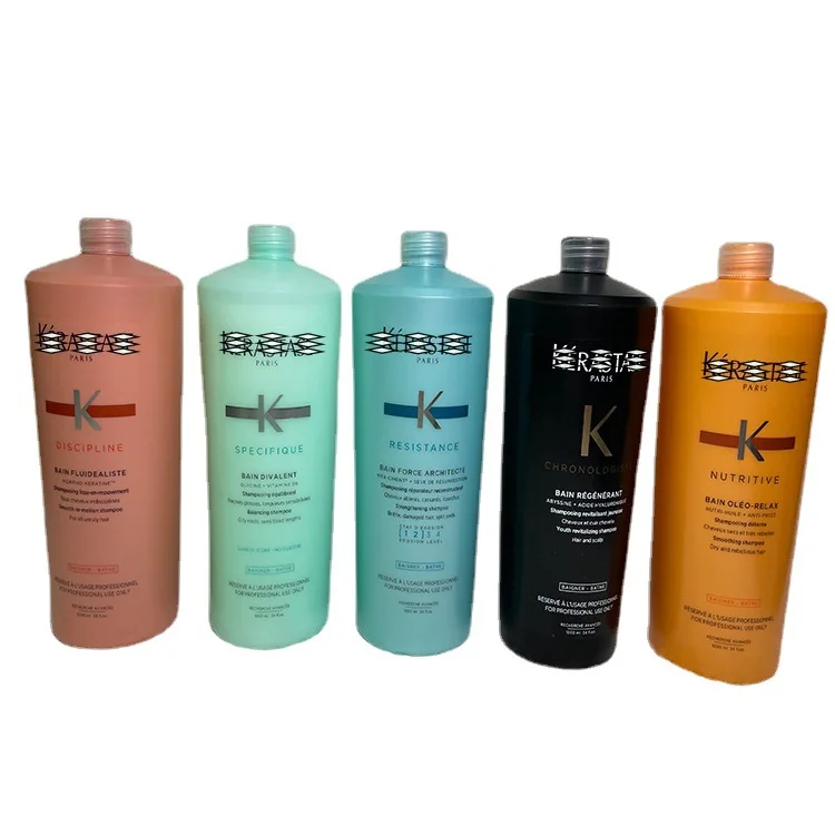 Wholesale High Quality 1000ml Kerasta Black Diamond Platinum Revitalizing Double Oil Control Itching Antidandruff Hair Shampoo