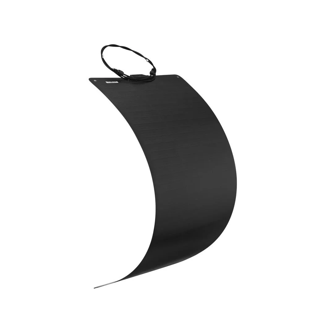 ATEM POWER Monocrystalline 100W ETFE RV Marine 12V Portable Flexible Solar Panel