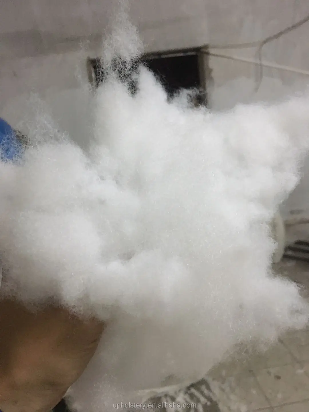 Stuffing Polyester Quilting Wadding Spray Bonded Cotton Pillow Filling Cotton Polyester Wadding Fiber for Pillow Filling