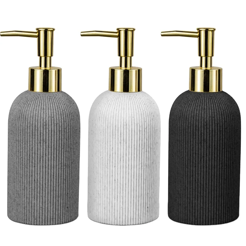 Soap Dispenser Bathroom Replaceable 304 Rust Proof Stainless Steel Pump Liquid Hand Soap Dispenser for Kitchen Bathroom