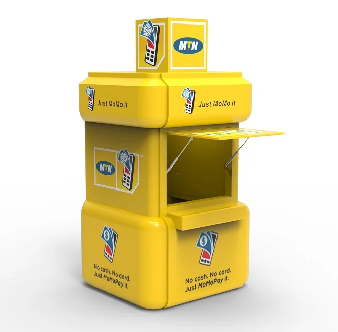 
Outdoor demountable fiberglass mobile kiosk 