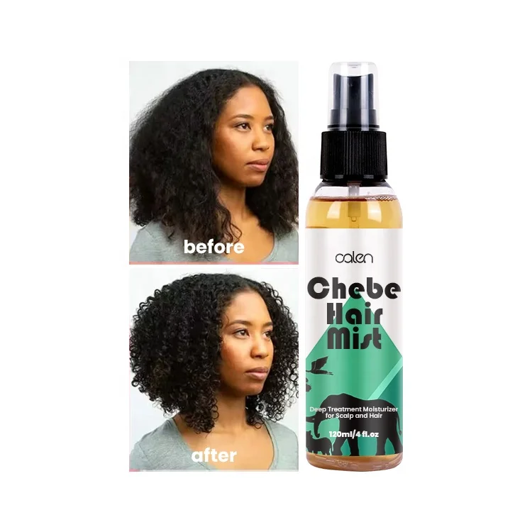 OALEN 120ML OEM Nourishing Hair Spray Thinning Moisturizing Keep Crimp Chebe Hair Growth Spray Oil Hair
