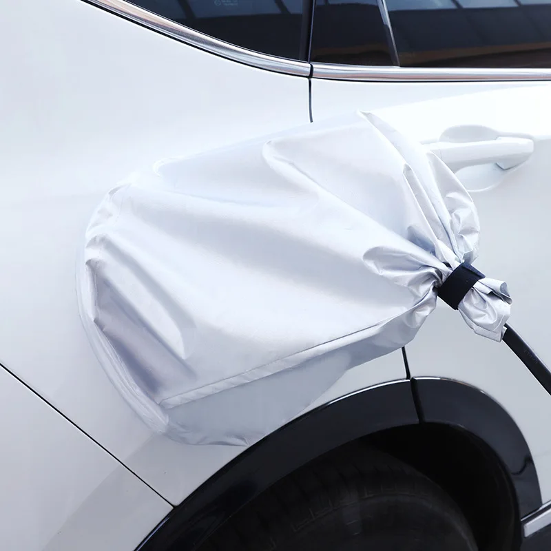 LBB Dropshipping Transparent EV Charger Plug Cover Magnetic Waterproof Outdoor Electric Car Charging Port Cover