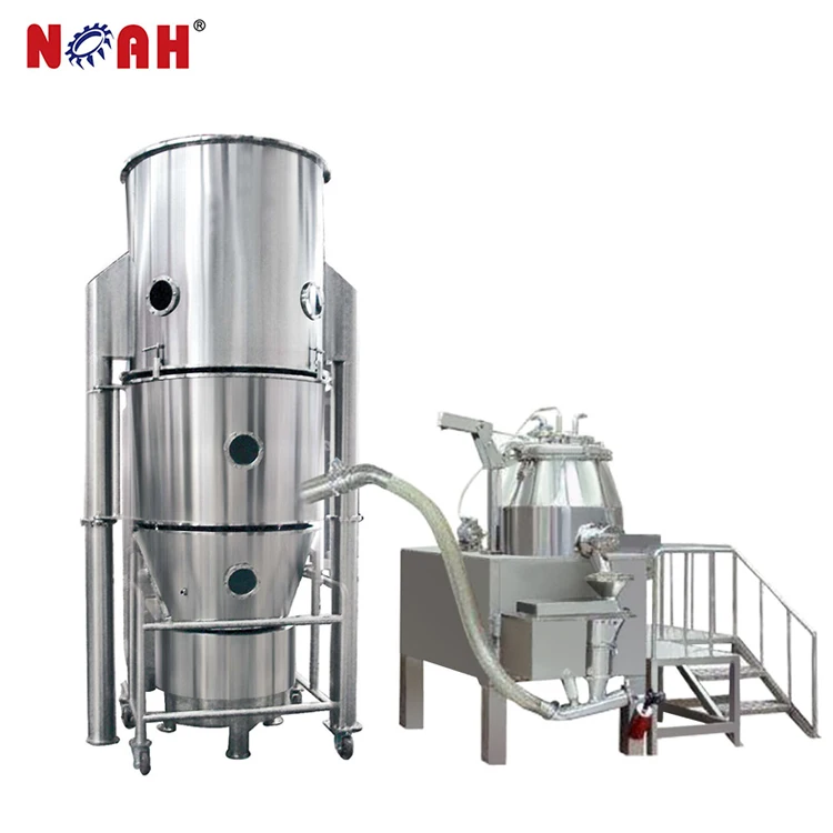 FLG (FL-200/HLSG-300)   Pharmaceutical Instant coffee granules making  fluid bed drying granulation solid Granulating unit