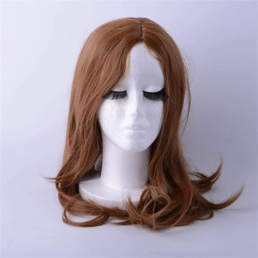 Styrofoam Wig Head, Female Foam Mannequin Head Stand and Holder for Style