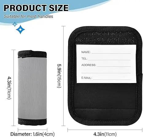 Luggage Armrest for Suitcases Trunk Accessories for Travel Boot Handle Wraps for Suitcase Neoprene Car Door Grip