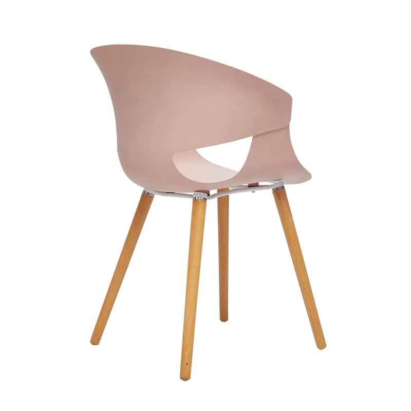High Quality Home Furniture Mode Chair Seat Plastic Dining Chairs Factory Plastic Dining Room PP Modern Design China