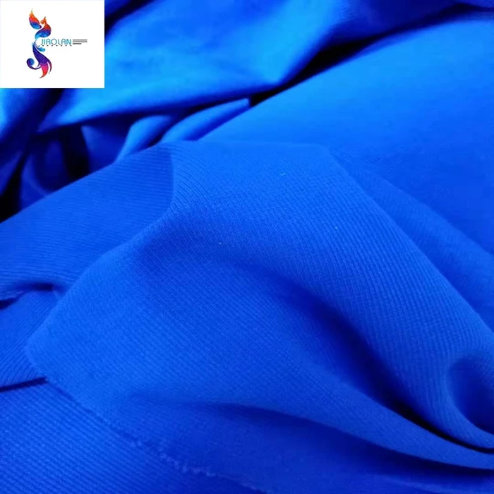 Stocklots Rib Fabric in Japan Best Selling High Quality Textile Four Colors 2*2 100% Cotton Jersey Fabric Plain Dyed COMBED Weft