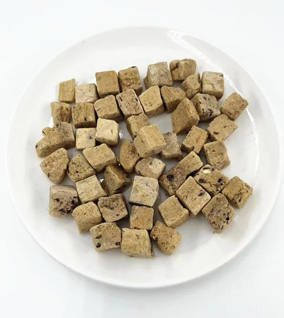 Natural training treats freeze dried beef with purple sweet potato cat food dry pet food for cat and dog feeds Low MOQ