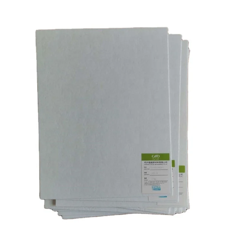 1.5MM Factory Price Hot Melt Glue Sheets for  Shoes Toe Puff  and Counter Material