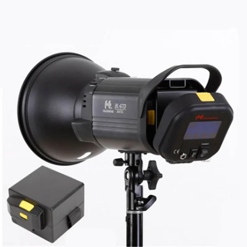 Falcon Eyes Photography Lighting LED Studio Fill Light 60W Bi-color 3000K-8000K With Bowen Reflector