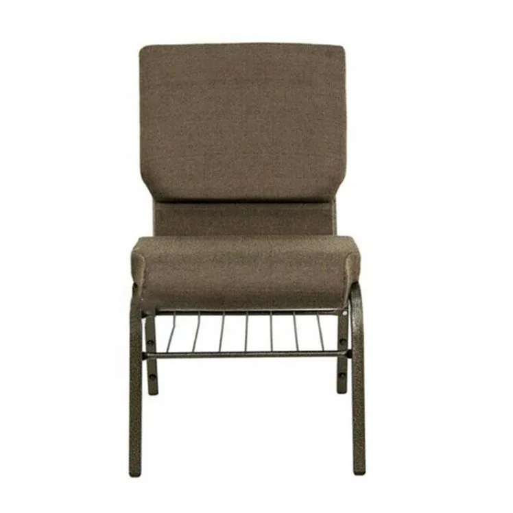 Wholesale Cheap Stackable Theater Chairs Interlocking Fabric Upholstered Church Chair for Sale