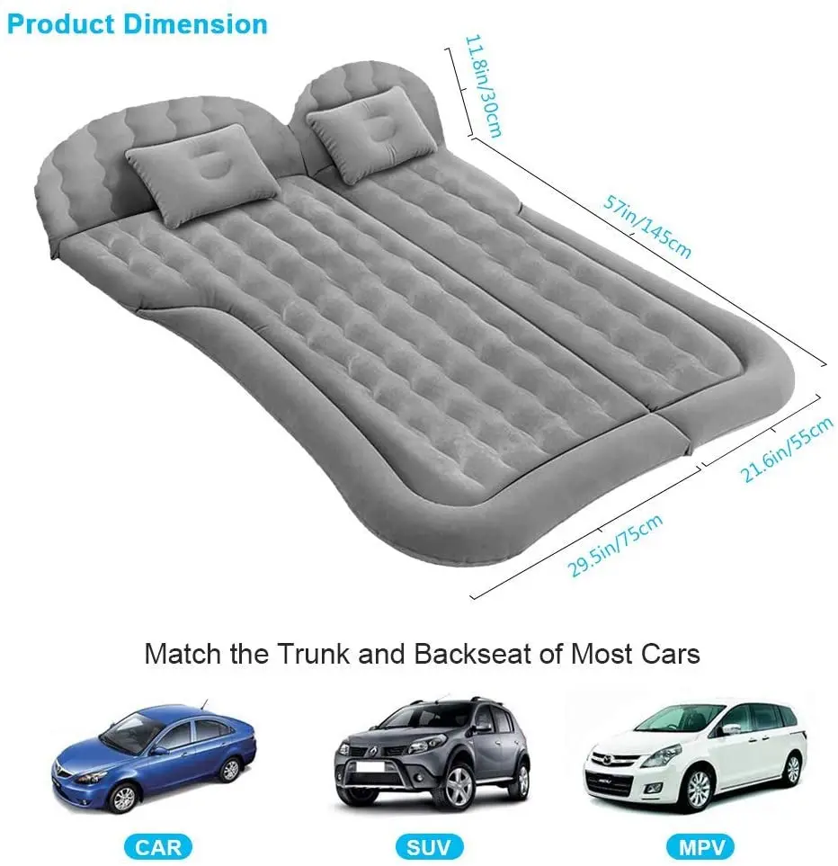 Mirakey airbed Camping Inflatable mattress air bed for car tent hiking outdoor used