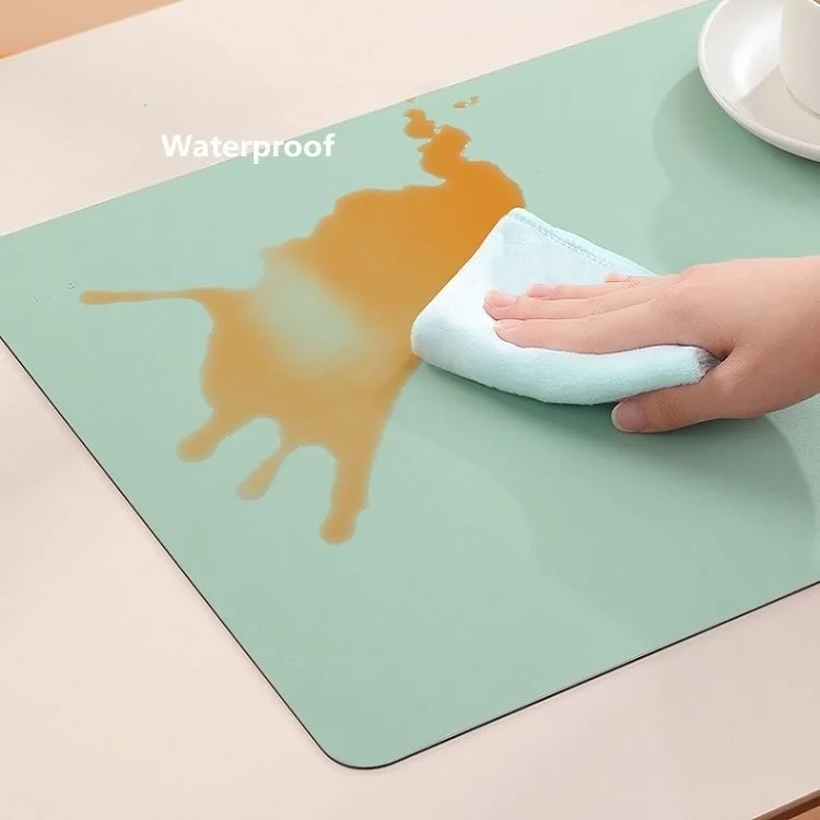 Smart Control Warm Keyboard Heat MousePads with 4-hour Auto Power Off Function PVC Leather Anti-Skid Heated Desk Mats For Gaming