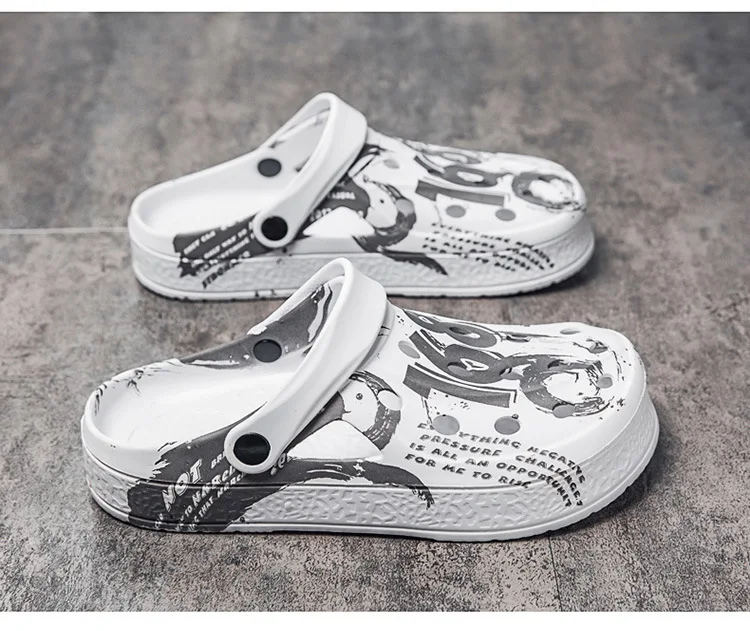 2022 Wholesale new design garden shoes OEM EVA Summer Light Spring Autumn Breathable clog men