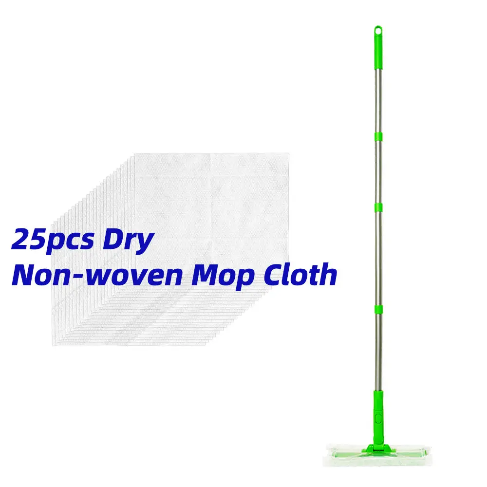 Jesun Sweeper 2-in-1 Mops with Disposable Non-woven Mop Cloth Dry Wet Multi Surface Flat Mop for Floor Pet Hair Cleaning