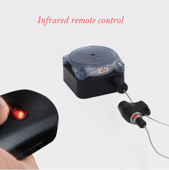 Hot sale retail security EAS retractable anti-theft pull box with extension security wire