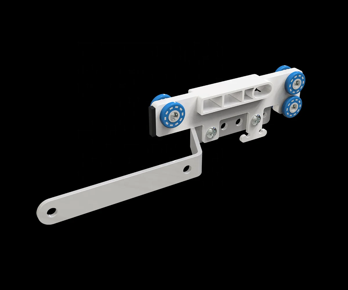 Wholesale factory window blind parts curtain poles track accessories curtain holder master carrier for curtain blind components