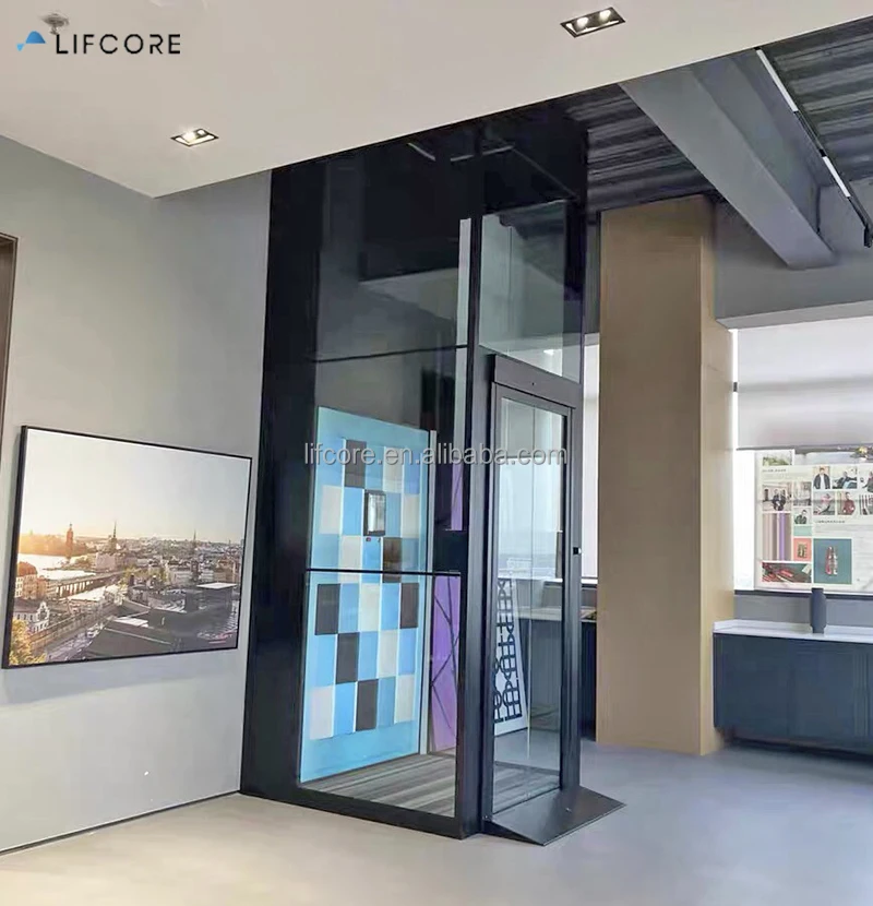 Cheap residential passenger elevator hydraulic small home lifts for person