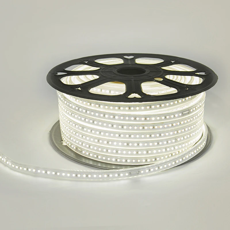 High Voltage 220V LED Strip Light Waterproof Outdoor LED Rope Light